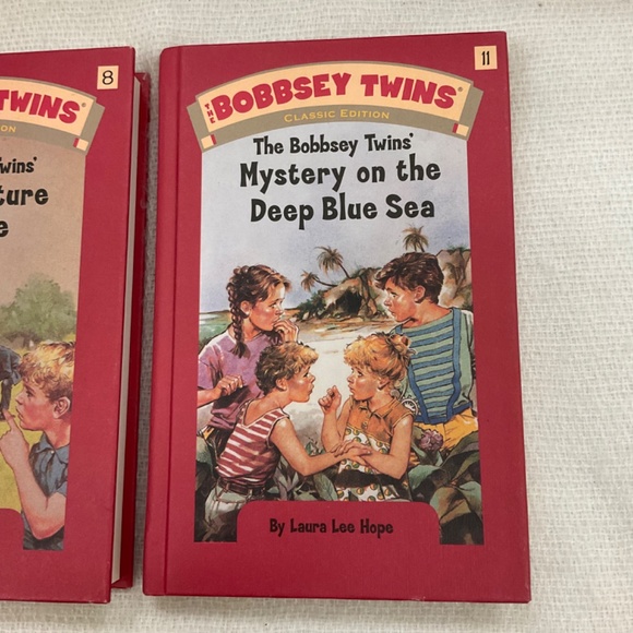 Lot/2 Hardcover Bobbsey Twins Books Volumes 8 & 11 Laura Lee Hope - Picture 3 of 7